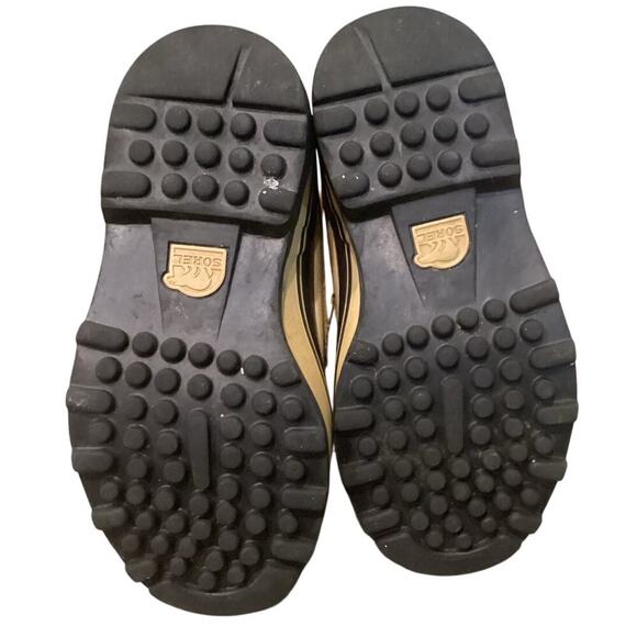 Sorel Mens Caribou Winter Boots US 6 EU 37 Fleece Trim Nubuck Rubber Snow Boots - Picture 3 of 10